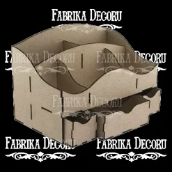 Organizador para escritorio con cajones en DM