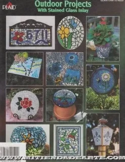 Outdoor Projects with stained Glass Inlay