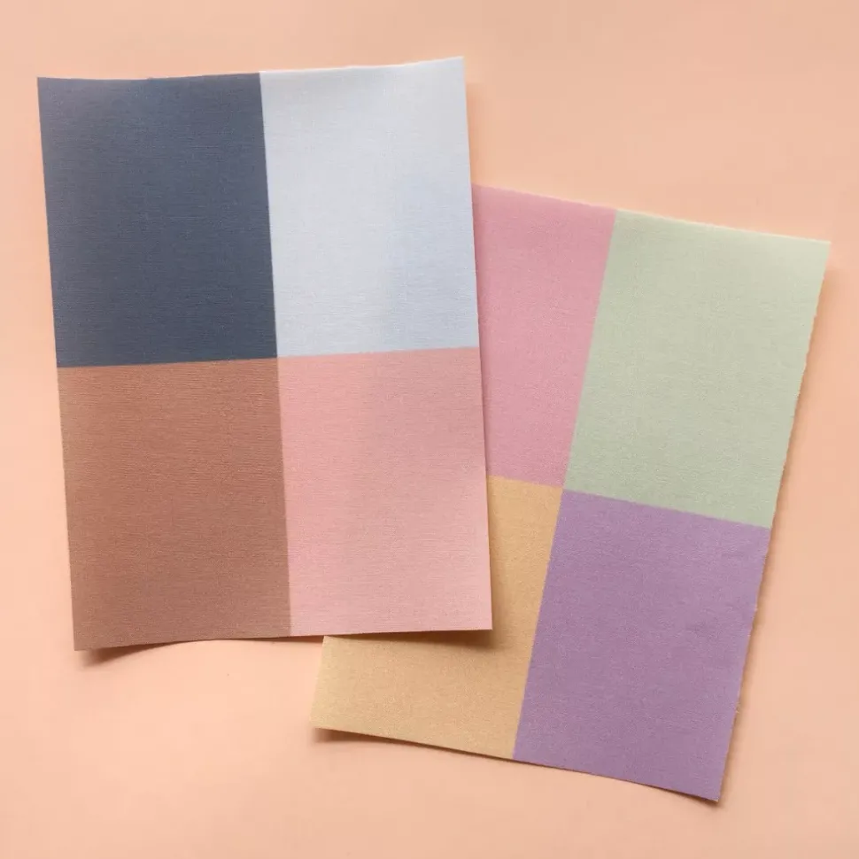 Pack 2 telas Mini Lisos Colección Infinita Iriri Estudio 15x20cm