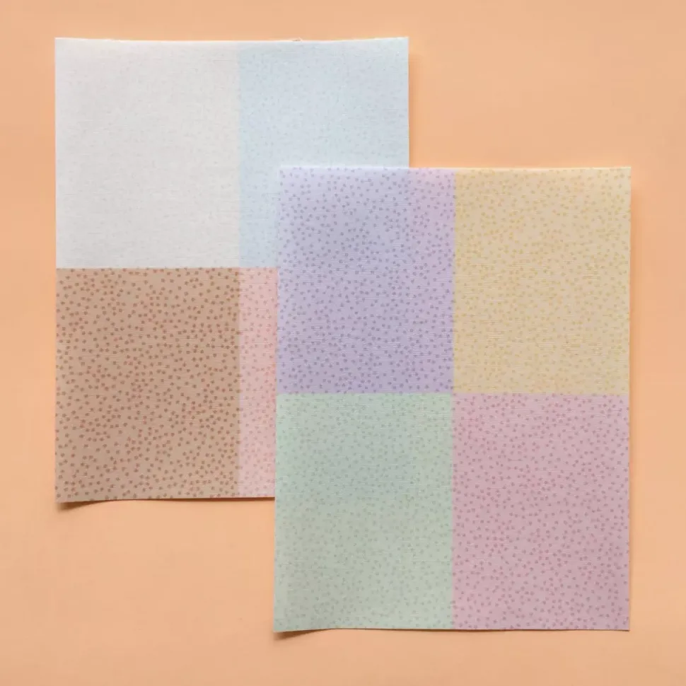 Pack 2 telas Mini Topitos Colección Infinita Iriri Estudio 15x20cm