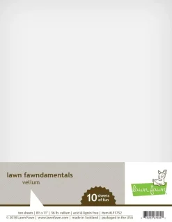 Pack 10 unidades de Vellum Lawn Fawn