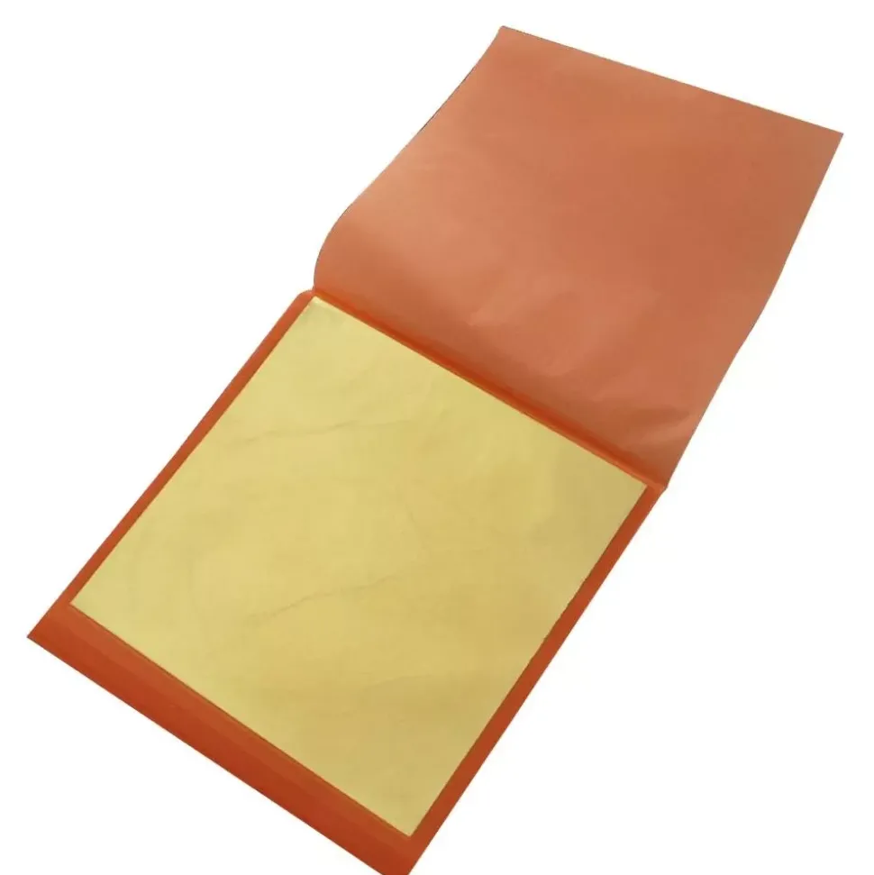 Pan de oro imitación. Oro falso de China