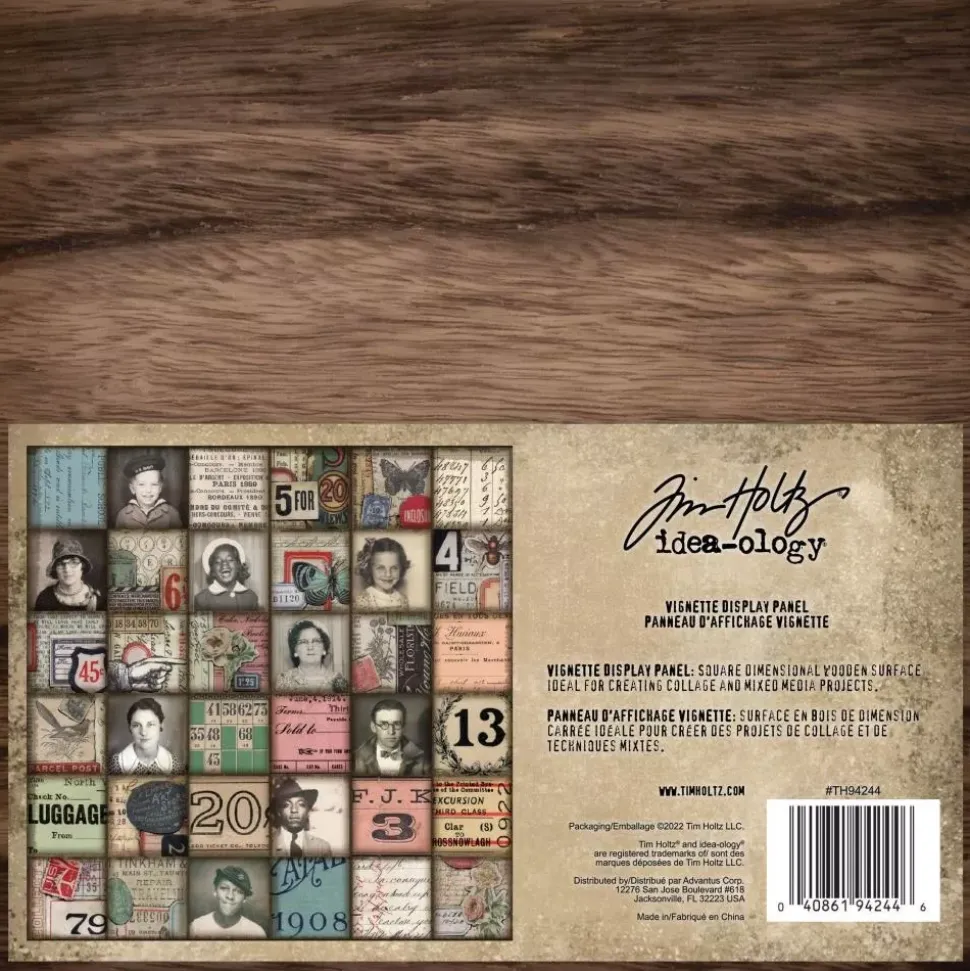 Panel de Madera Idea-Ology Tim Holtz