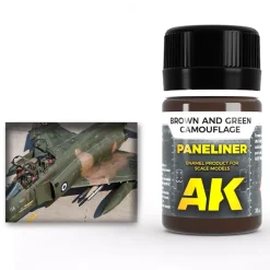 Panelador para camuflaje marrón y verde AK Interactive 35ml