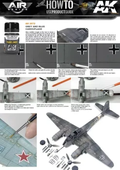 Panelador para camuflaje gris y azul AK Interactive 35ml