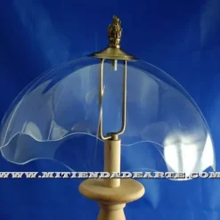 Pantalla metacrilato redonda con ondas