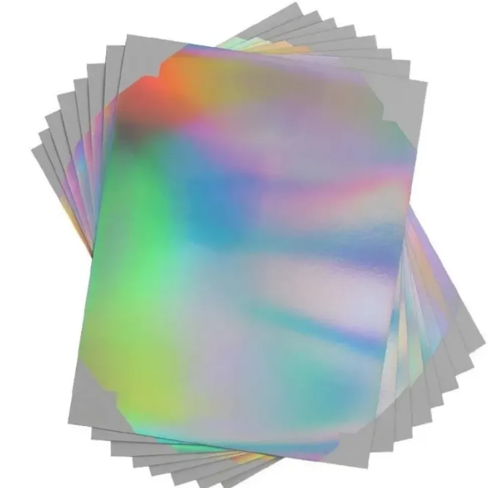 Papel adhesivo holográfico Silhouette