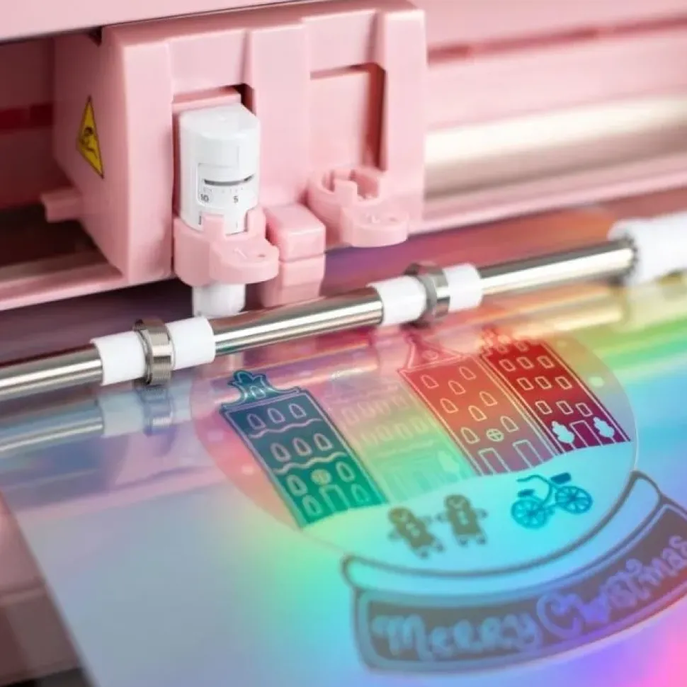 Papel adhesivo holográfico Silhouette