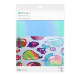 Papel adhesivo iridiscente Silhouette