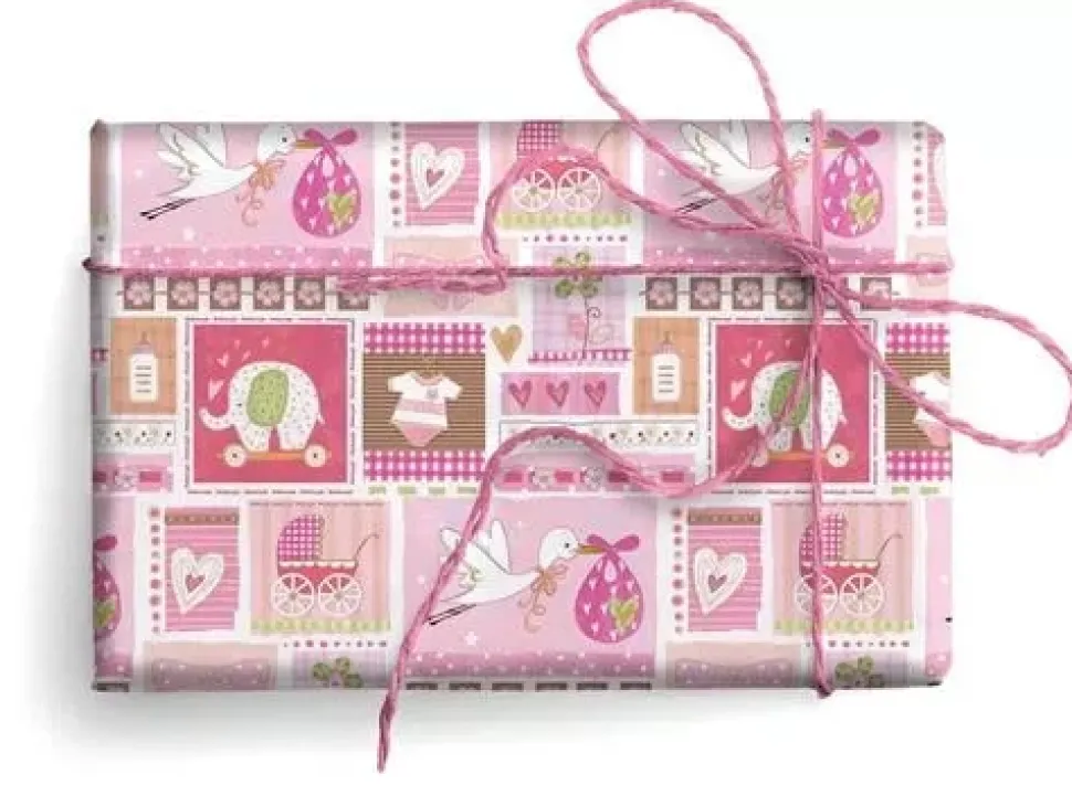 Papel baby girl Kartos 49,5x68cm