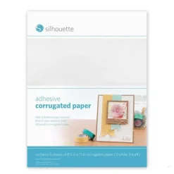 Papel Corrugado Adhesivo Silhouette