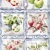Papel de Arroz Apples III Fruits Market PapersForYou 54x33cm