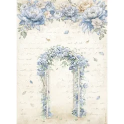 Papel de arroz Arco Timeless Stamperia 21x30cm