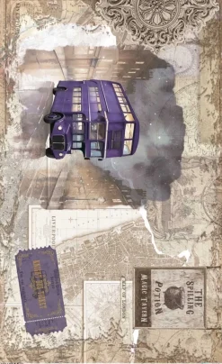 Papel de arroz Autobús Wizarding Adventure III PapersForYou 54x33cm