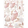 Papel de arroz Bailarina Best Sellers Stamperia 21x30cm