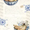 Papel de Arroz Bananas I Fruits Market PapersForYou 54x33cm
