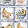 Papel de Arroz Bananas III Fruits Market PapersForYou 54x33cm