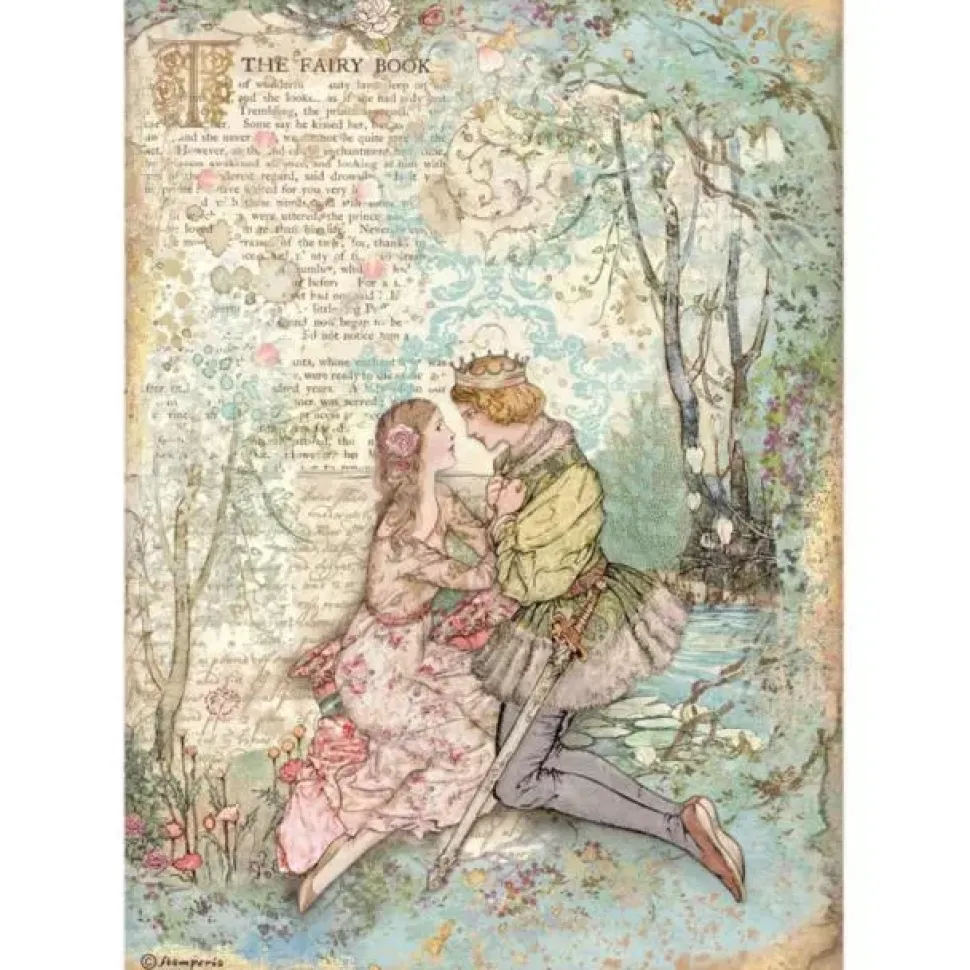 Papel de Arroz Beauty Lovers Sleeping Beauty Stamperia A4