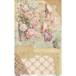 Papel de arroz Blushrooms IV PapersForYou 54x33cm