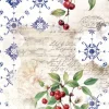Papel de Arroz Cherrys IV Fruits Market PapersForYou 54x33cm