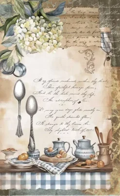 Papel de Arroz Cocina I Home & Deco Bath and Kitchen PapersForYou 54x33cm