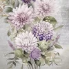 Papel de Arroz Dahlias IV La Vie en Fleurs PapersForYou 54x33cm