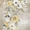 Papel de Arroz Daisies IV La Vie en Fleurs PapersForYou 54x33cm