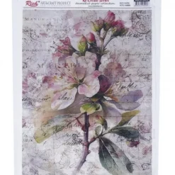 Papel de Arroz Flor Cerezo Rich 29x42cm