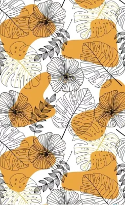 Papel de Arroz Flores Amarillas PapersForYou 54x33cm