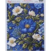 Papel de Arroz Flores Beige y Azul Rich 29x42cm
