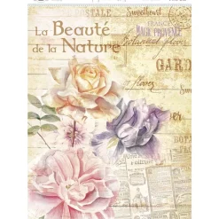 Papel de Arroz Flores Nature Artis Decor 29x42cm