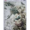 Papel de Arroz Flores Retro Rich 29x42cm