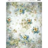 Papel de Arroz Fondo floral azul Artis Decor 29x42cm