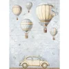Papel de arroz Globo Timeless Stamperia 21x30cm