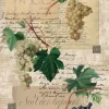Papel de Arroz Grapes II PapersForYou 54x33cm