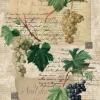 Papel de Arroz Grapes II PapersForYou 30x21cm