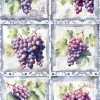 Papel de Arroz Grapes III Fruits Market PapersForYou 54x33cm