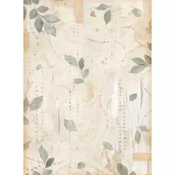 Papel de arroz Hojas Secret Diary Stamperia 21x30cm