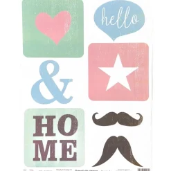 Papel de arroz Home Orita 29x41cm