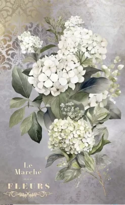 Papel de Arroz Hydrangeas I La Vie en Fleurs PapersForYou 54x33cm
