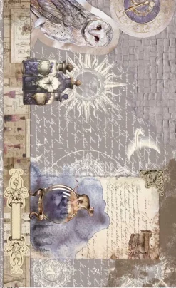 Papel de arroz Lechuza Wizarding Adventure III PapersForYou 54x33cm