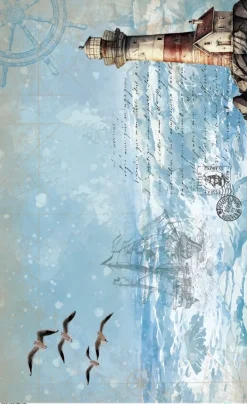 Papel de arroz Lighthouse II PapersForYou 54x33cm