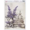 Papel de Arroz Lilas Rich 29x42cm