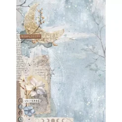 Papel de arroz Luna Secret Diary Stamperia 21x30cm