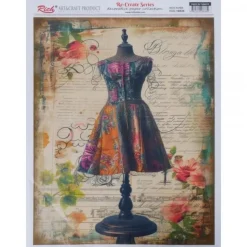 Papel de Arroz Maniquí Rich 29x42cm