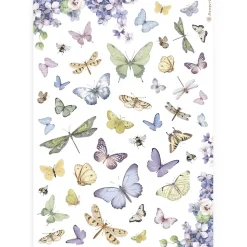 Papel de arroz Mariposas Best Sellers Stamperia 21x30cm