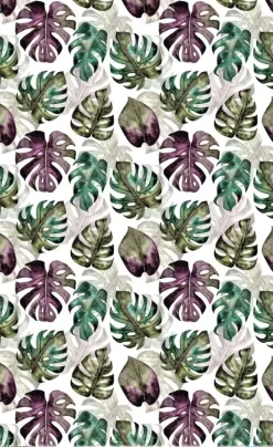 Papel de Arroz Monsteras PapersForYou 54x33cm