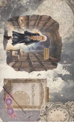 Papel de arroz Moon Dreams Wizarding Adventure III PapersForYou 54x33cm