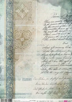 Papel de Arroz Mosaico The Kingdom of the Elves PapersForYou 30x21cm