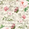 Papel de arroz Musical Flowers PapersForYou 54x33cm